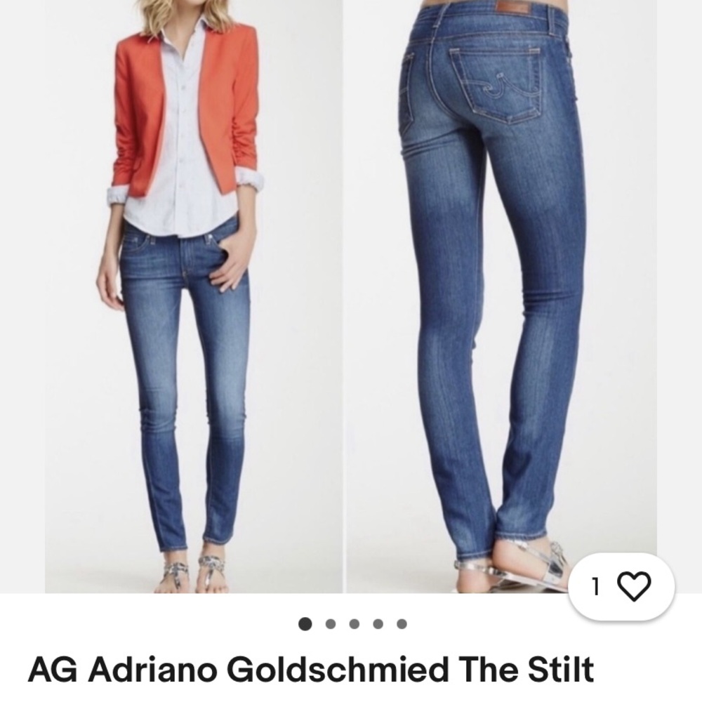 Adriano Goldschmied Stilt Cigarette Leg Jeans
